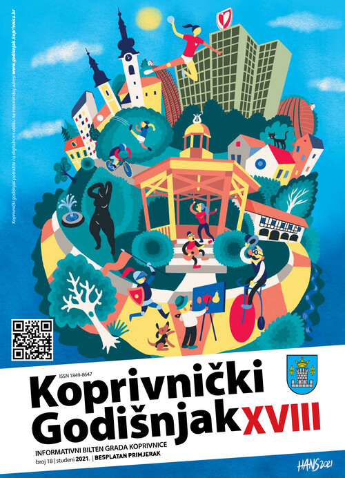 Naslovnica Koprivničkog godišnjaka 2021.